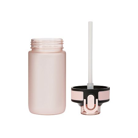 Бутылка для воды Flip mini, пыльная роза