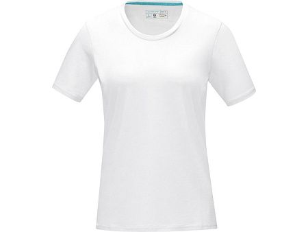 Футболка «Azurite» из натуральных материалов, женская