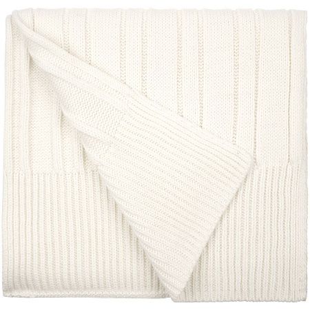 Шарф Knit Beat, белый (молочный)