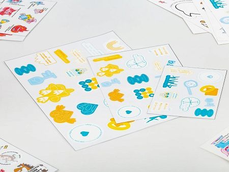 Наклейки UV-DTF Sticker Pack на заказ, S
