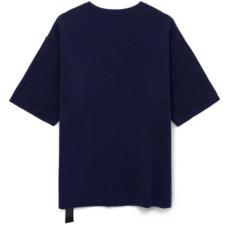 Джемпер с коротким рукавом Siluetti Volumica, темно-синий, размер XS/S