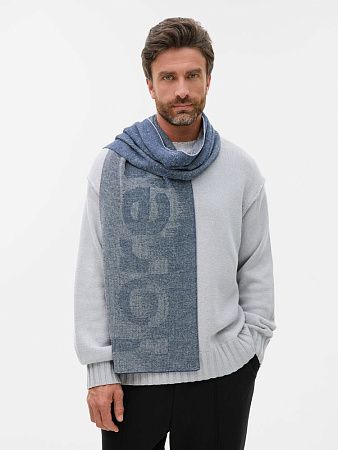 Шарф Denim XXL на заказ, полушерсть