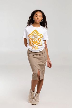 Футболка «Меламед. Егор Летов», белая, размер S