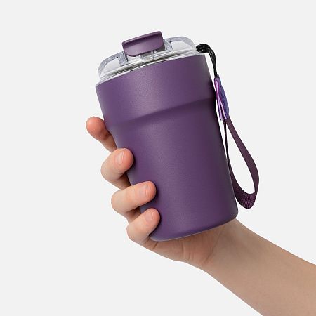Термокружка вакуумная Monaco, фиолетовая