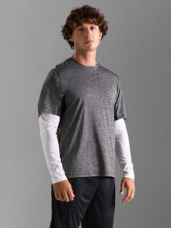 Футболка спортивная унисекс Storm, черная, размер XS