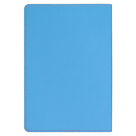 Ежедневник Flexy Viva Latte Sand Color A5, серый с голубым, недатированный, в гибкой обложке