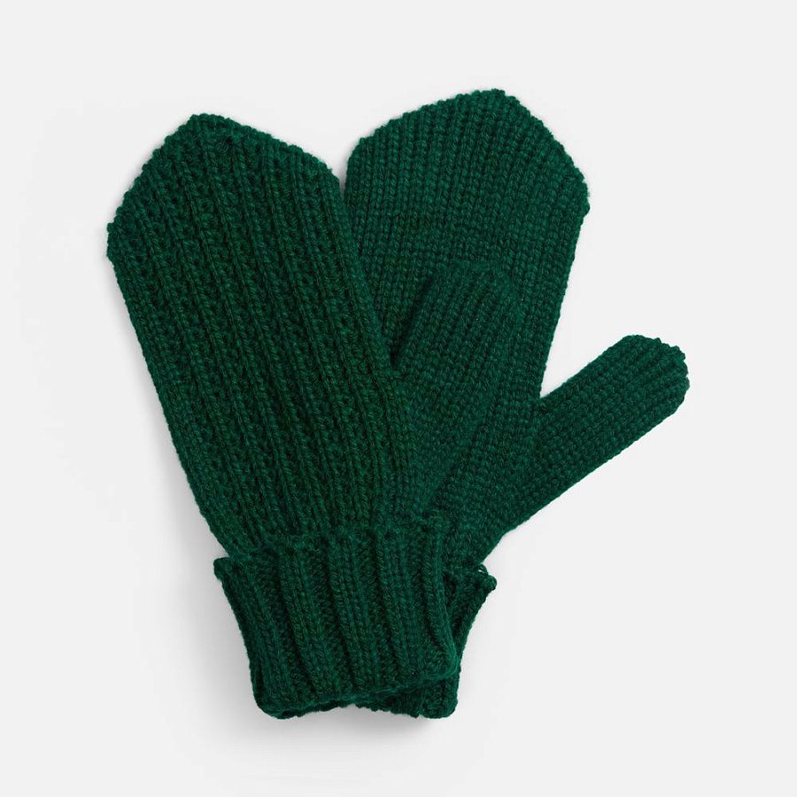 Варежки Nordkyn, темно-зеленые, размер L/XL