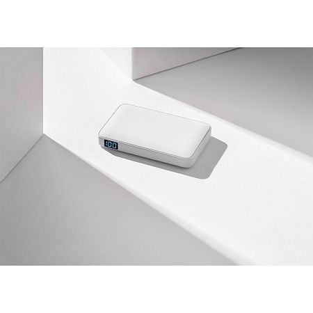 Внешний аккумулятор с подсветкой Анкор (Ancor) 5000 mAh, белый