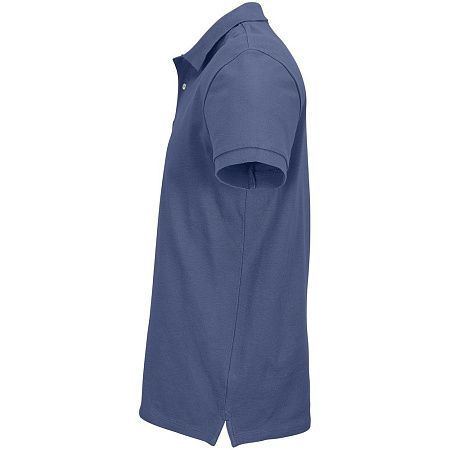 Рубашка поло унисекс Pacific, синяя (джинс), размер XL