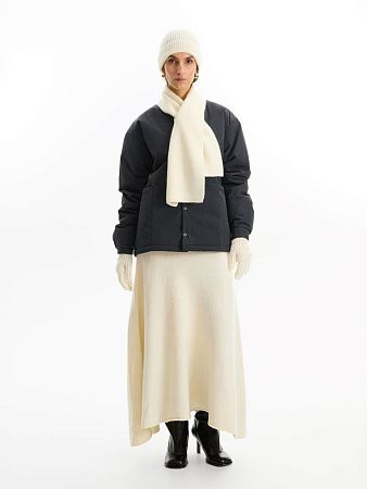 Перчатки Bernard, молочно-белые (ванильные), размер S/M