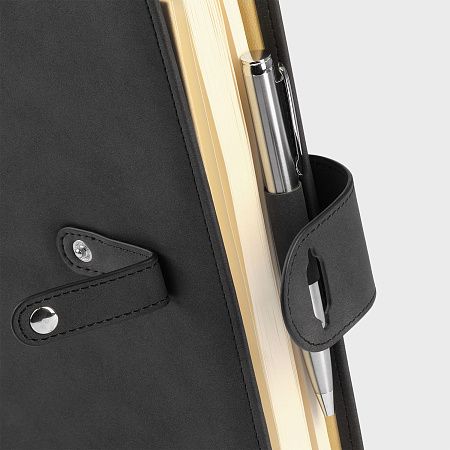 Ежедневник-портфолио Пассаж (Passage NEO) недатированный в подарочной коробке, черный