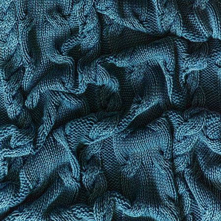 Плед Hygge, темно-зеленый