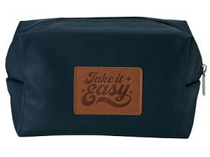 Косметичка из эко-кожи «Enio» с патчами