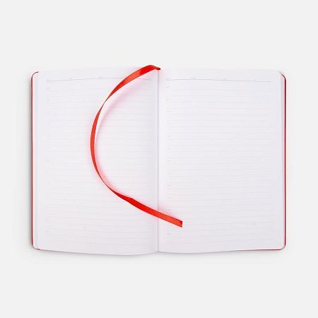 Ежедневник Tact, недатированный, красный