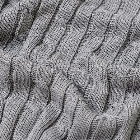 Плед Фадо (Fado) вязаный, красный (без подарочной коробки)