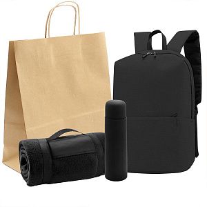 Подарочный набор FOR PICNIC, чёрный