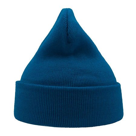 Шапка вязаная  двойная Wind с отворотом