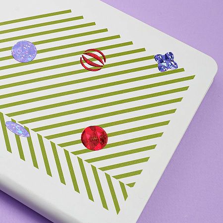 Бизнес-блокнот FUNKY SNOW, формат А5, блок в точку