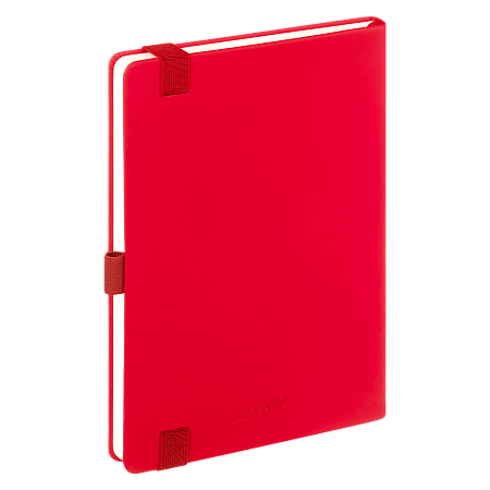 Ежедневник Alpha недатированный, красный/серый