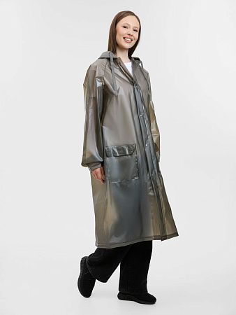 Дождевик RainDrop, серый, размер XL/2XL