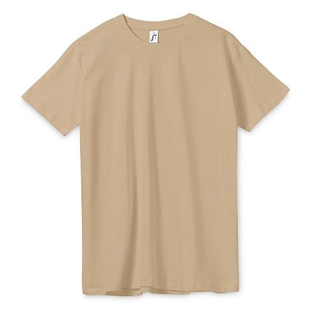 Футболка унисекс Regent 150, песочная, размер XXL