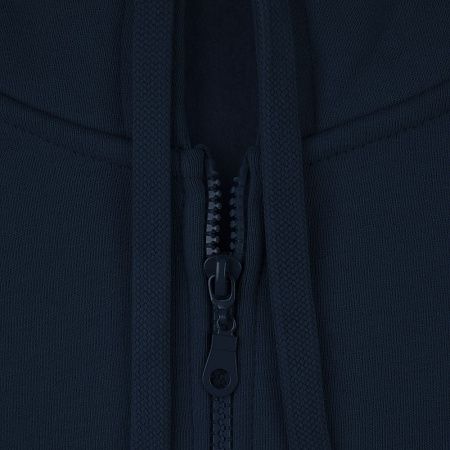 Толстовка на молнии с капюшоном Siverga Heavy 2.0, темно-синяя, размер XL