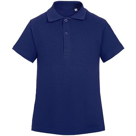 Рубашка поло детская Virma Kids, темно-синяя, размер 6 лет (106-116 см)