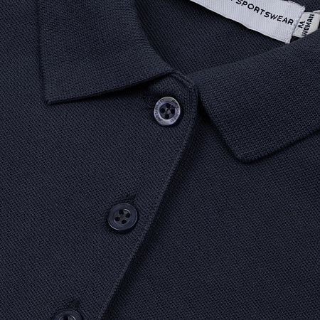 Рубашка поло женская Neptune, темно-синяя, размер S