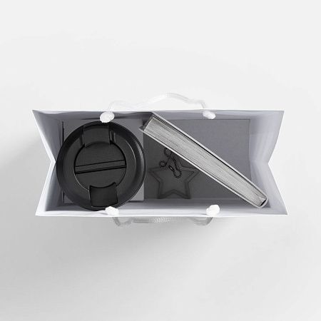 Набор Astrela, белый с серебристым