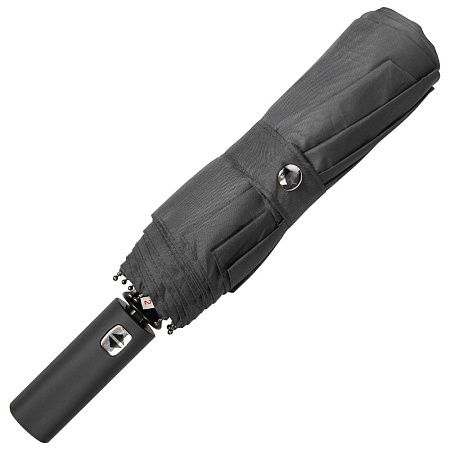 Зонт складной автоматический Forest Lotus, серый