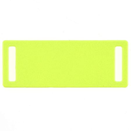 Шильдик металлический Kova, желтый неон