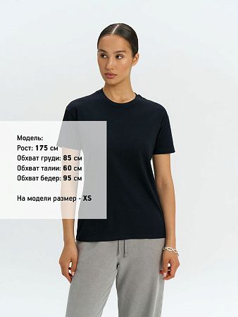 Футболка унисекс Regent 150, черная, размер S