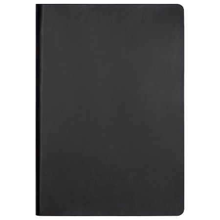 Ежедневник Латте (Latte NEW) недатированный, черный/оранжевый (без упаковки, без стикера)