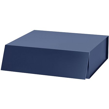 Подарочная коробка-трансформер большая, синяя