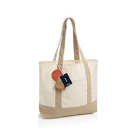 Сумка-шоппер SHOP LOCAL AWARE™ из переработанного хлопка, 350 г/м²