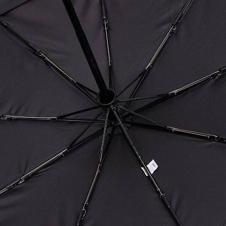 Складной зонт Dome Double с двойным куполом, черный