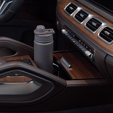 Термобутылка вакуумная герметичная Savona, серая