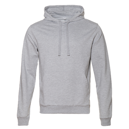 Худи унисекс STAN футер без начёса 260, 23, Серый меланж,  (50/60)  (52/XL)