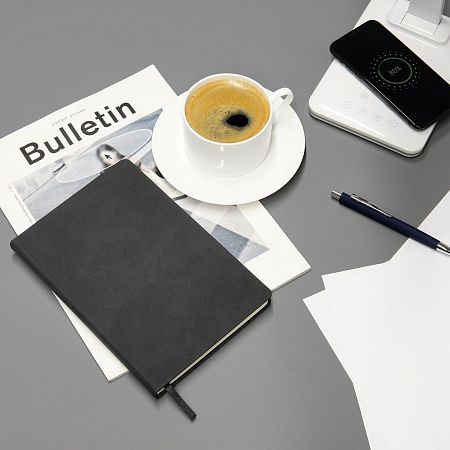 Ежедневник Стелла (Stella) недатированный с магнитом на обложке, бирюзовый