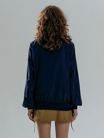 Бомбер Wigton, темно-синий, размер XS