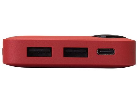 Внешний аккумулятор «Mild», металлик soft-touch, 10 000 mAh