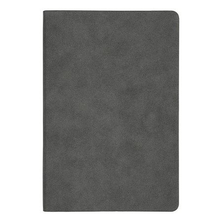 Ежедневник Flexy Nuba А5, темно-серый, недатированный, в гибкой обложке
