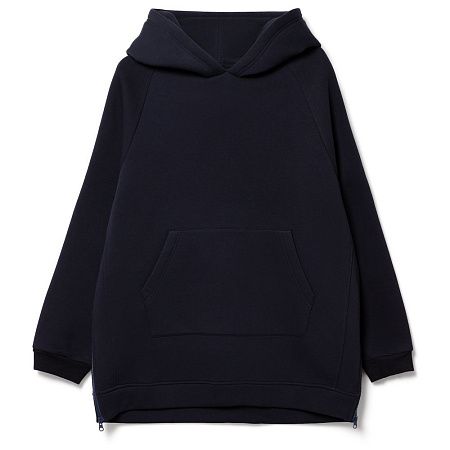 Худи унисекс оверсайз Easy Street, темно-синее, размер XL/2XL