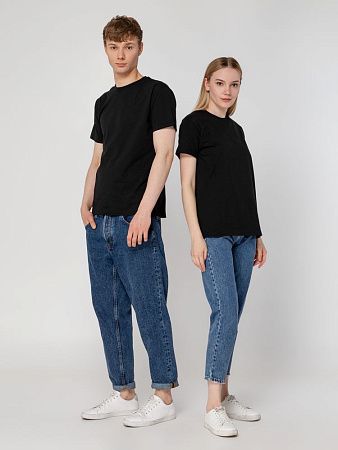 Футболка унисекс T-Bolka 160, черная, размер 3XL