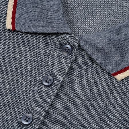 Рубашка поло женская Paname Women, голубой меланж, размер XXL