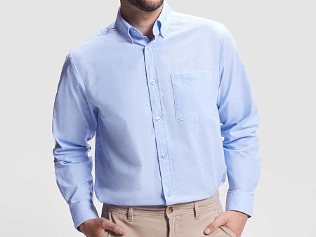 Рубашка с длинным рукавом «Oxford», мужская