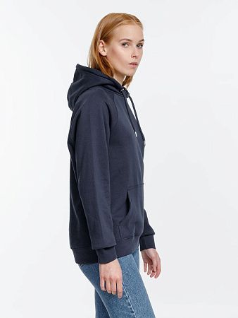 Толстовка унисекс Stellar, темно-синяя, размер M