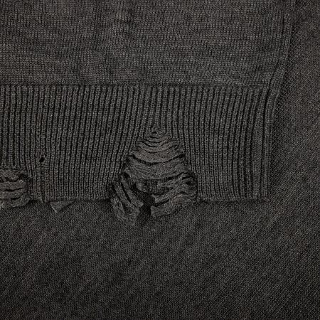 Свитер оверсайз Tricksy Net Grunge на заказ, полушерсть, размер S/M