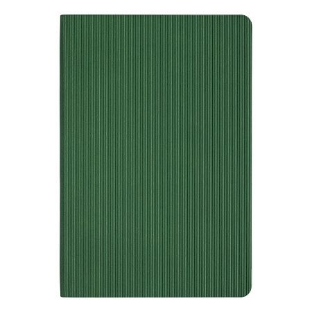 Ежедневник Flexy Happy Line А5, зеленый, недатированный, в гибкой обложке