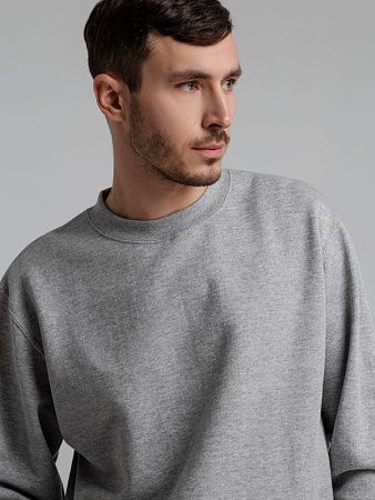 Толстовка Spider 260, серый меланж, размер L